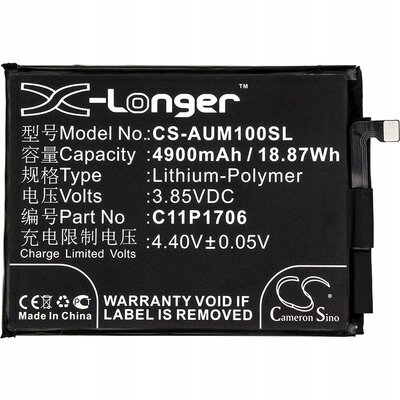 Cameron Sino Asus ZenFone Max Pro M1 C11P1706 1ICP5/65/87) 4900mAh 18.87Wh Li-Polymer 3.85V