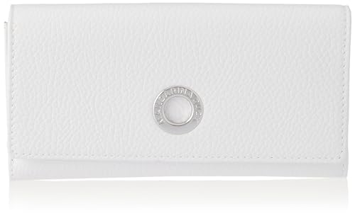 Mandarina Duck Mellow Leather Wallet, Akcesoria Podróżne-Portfele damskie, Nimbus Cloud, OneSize