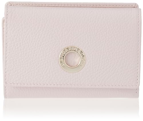 Mandarina Duck Mellow Leather Wallet, Akcesoria Podróżne-Portfele damskie, Cukierki Pink, OneSize
