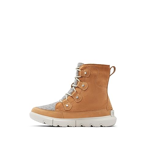 Sorel Explorer Ii Joan damskie buty zimowe z filcu, Kamień księżycowy Tawny Buff, 37 EU