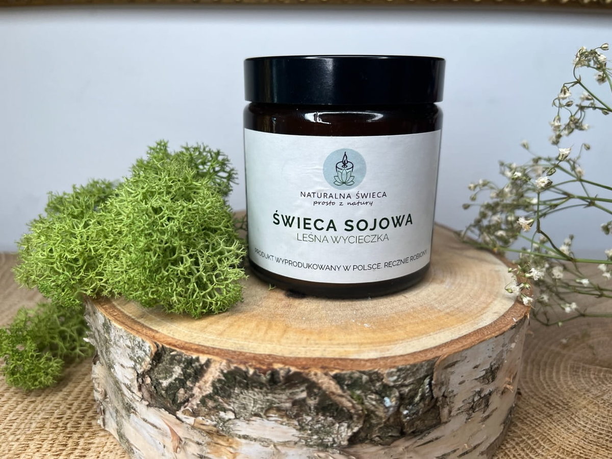 Leśna Wycieczka Świeca Sojowa 120 Ml