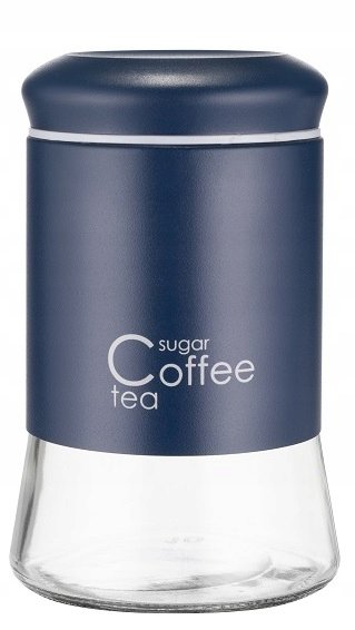 Kadax Pojemnik Na Kawę Herbatę 1000ml Granatowy