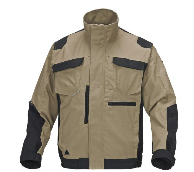 Delta Plus Bluza mach Spirit z 60% bawełny i 40% poliestru - 270 G/M2kolor beżowo-czarny rozmiar L M5VE2BNGT M5VE2BNGT