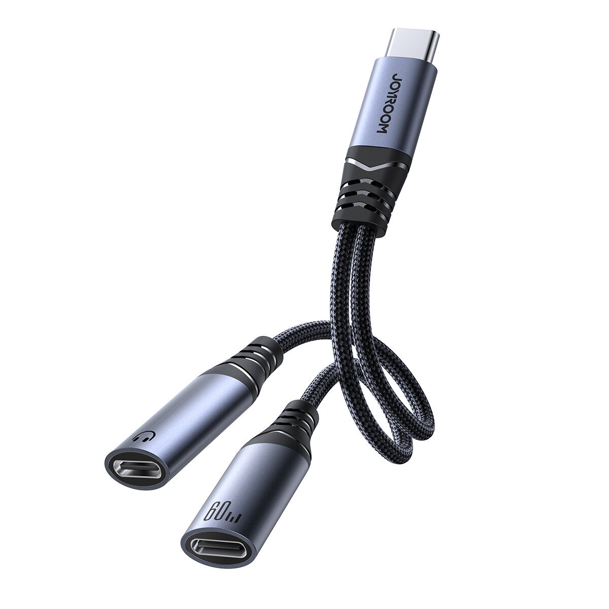 Joyroom adapter DAC 2w1 USB-C do 2x USB-C