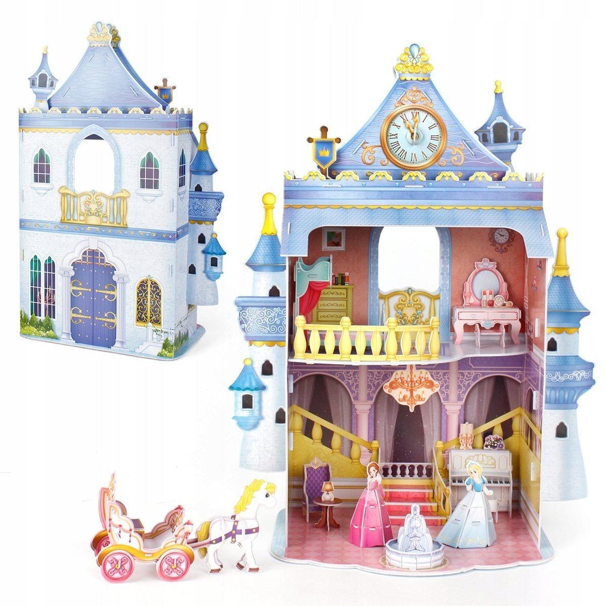 Puzzle 3D Domek Dla Lalek Fairytale Cast