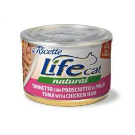 Life Pet Care Karma dla kota Tuńczyk Szynka kurczak Puszka150G