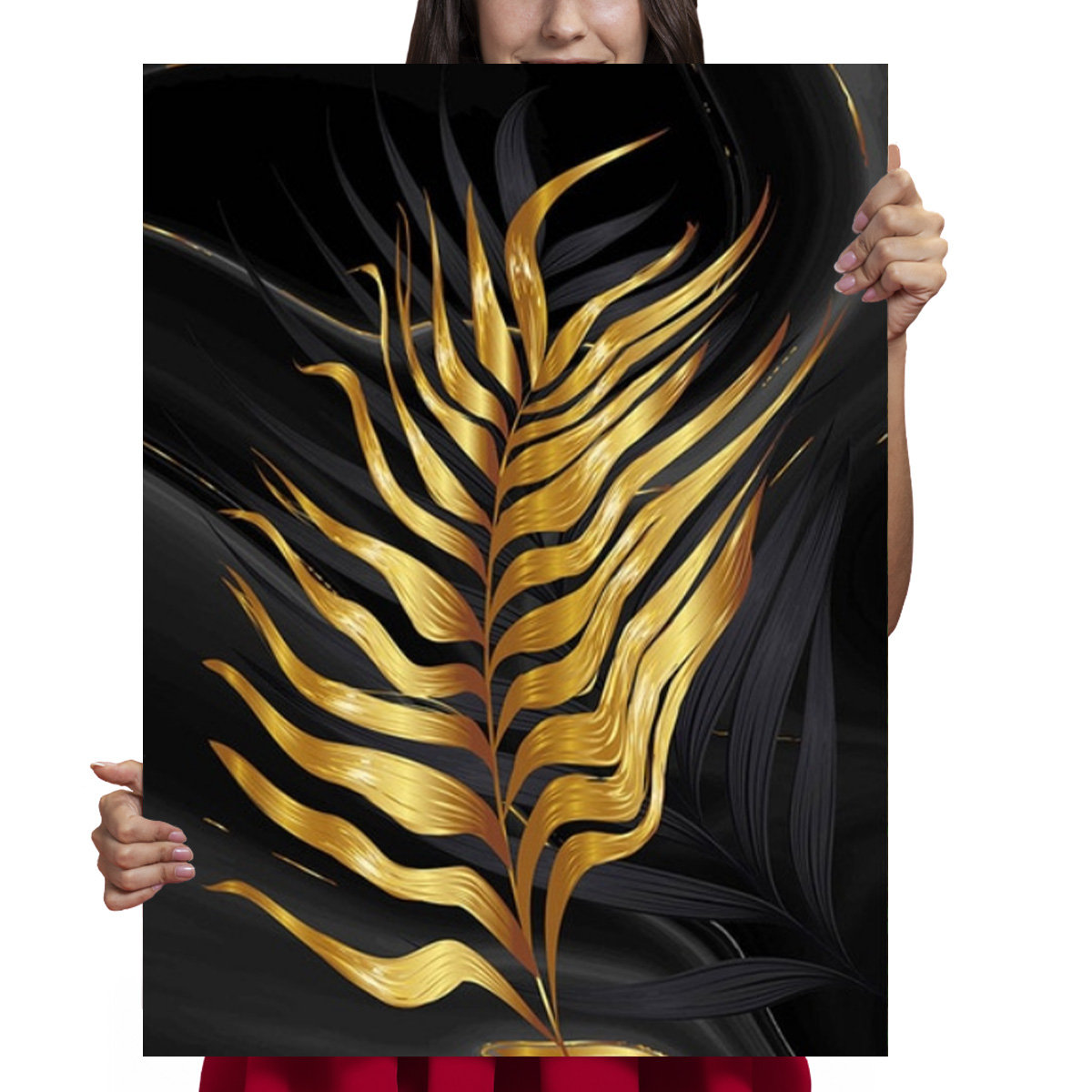 Haft Diamentowy Diamond Painting,DIAMENTOWY MALARZ,Obraz DIY 5D,Mozaika Diamentowa 60x80, Liście