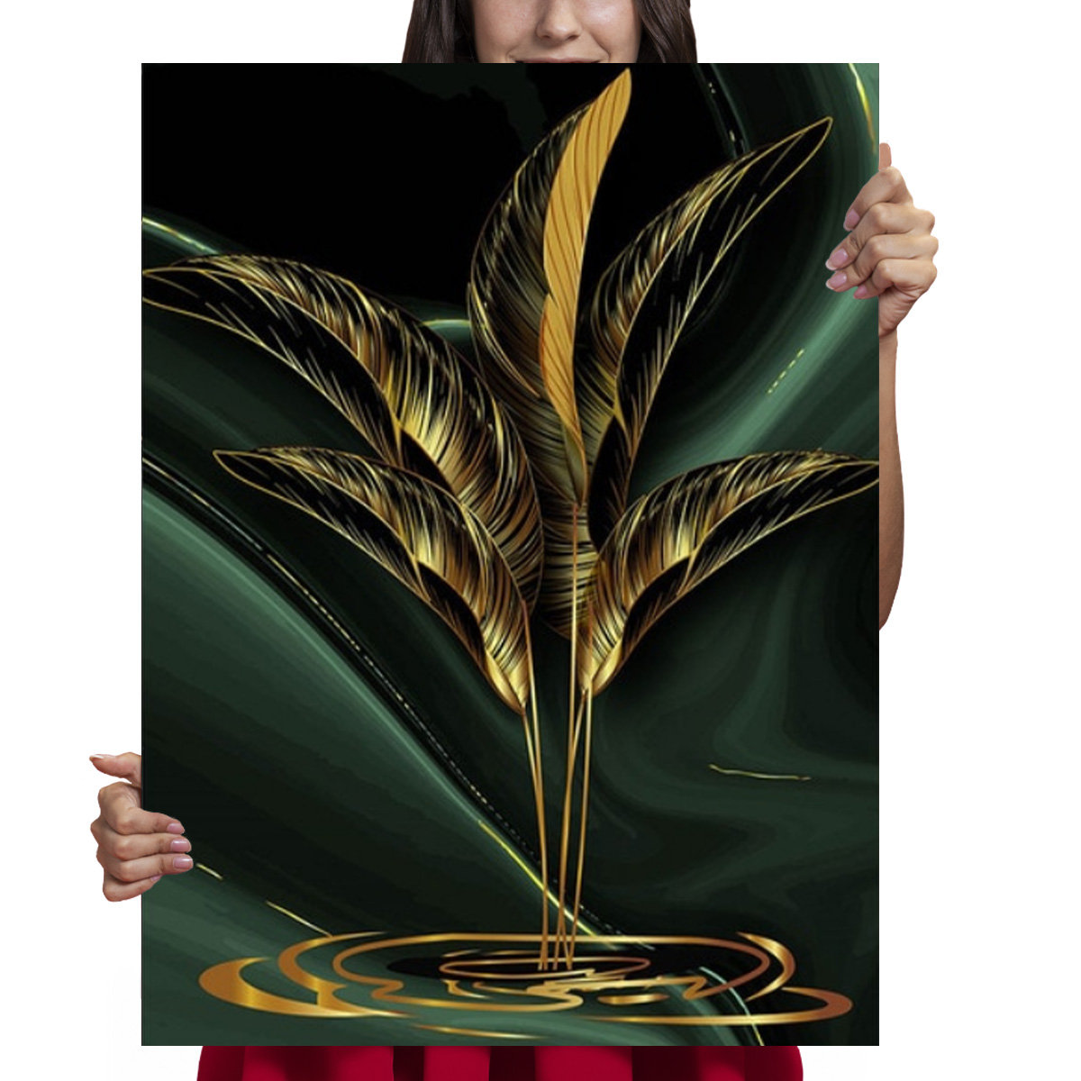 Haft Diamentowy Diamond Painting,DIAMENTOWY MALARZ,Obraz DIY 5D,Mozaika Diamentowa 60x80, Pióra