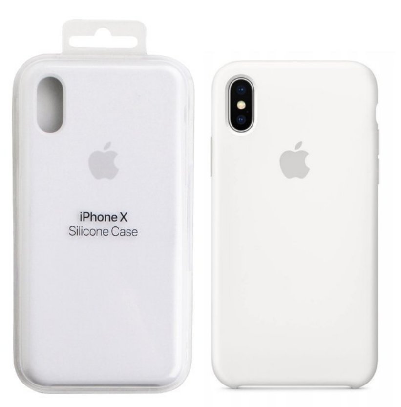 APPLE Etui Silicone Case do iPhone X Biały MQT22ZM/A MQT22ZM/A