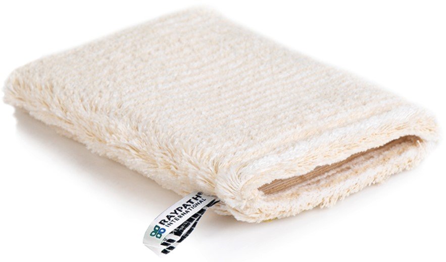 Beżowa rękawica z nanosrebrem Raypath M do czyszczenia na wilgotno  !