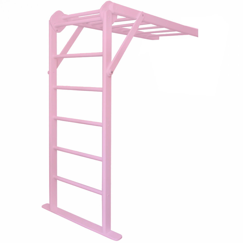 Małpiszon, drabinka gimnastyczna Mini 2 różowa