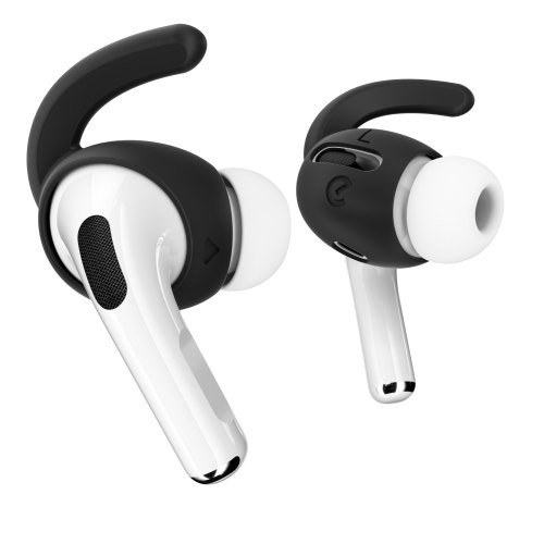 top KeyBudz EarBuddyz - silikonowe nakładki do AirPods Pro (black)