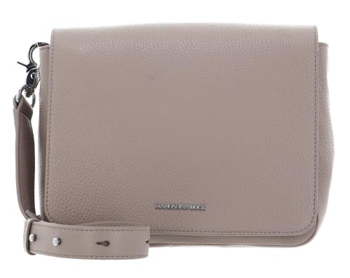 Mandarina Duck Mellow Leather, HANTING Bag Kobieta, Ciepłe Taupe