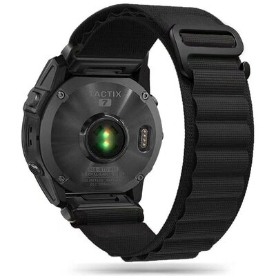 Pasek TECH-PROTECT Nylon Pro do Garmin Fenix 3/5X/3HR/5X Plus/6X /6X Pro/7X (51 mm) Czarny