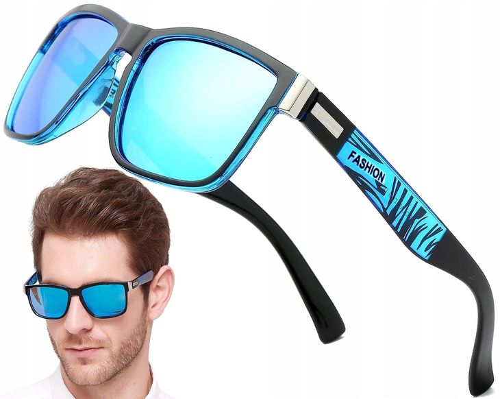 Polaryzacyjne okulary przeciwsłoneczne lustrzanki