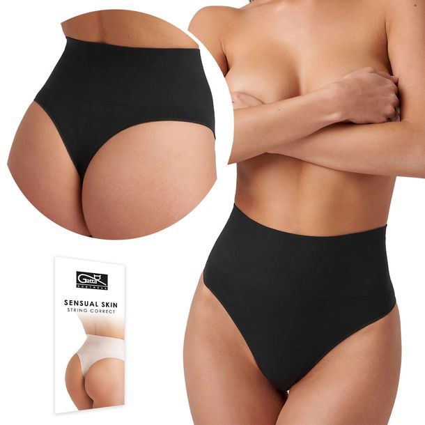 ﻿STRINGI wyszczuplające Gatta String Correct modelujące WYSOKI STAN - XL
