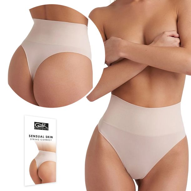 ﻿STRINGI wyszczuplające Gatta String Correct modelujące WYSOKI STAN - XL