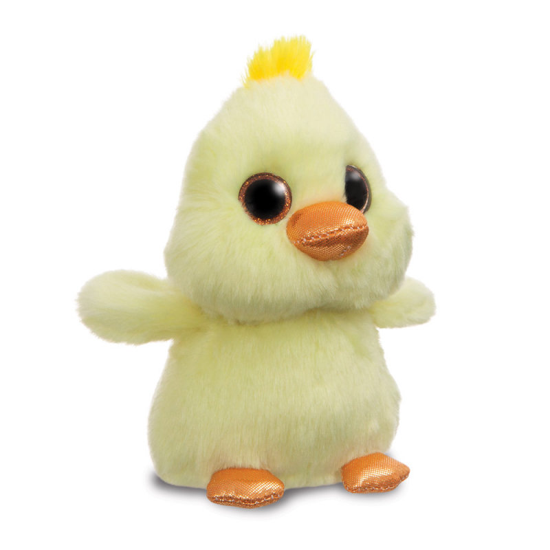 Aurora, Maskotka pluszowa żółty kurczaczek, 14 cm