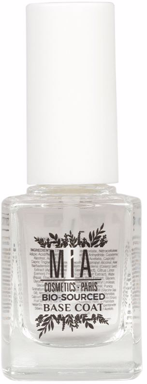 Wzmacniająca baza do paznokci Mia Cosmetics Paris Bio-Sourced Base Coat 11 ml (8436558881037)