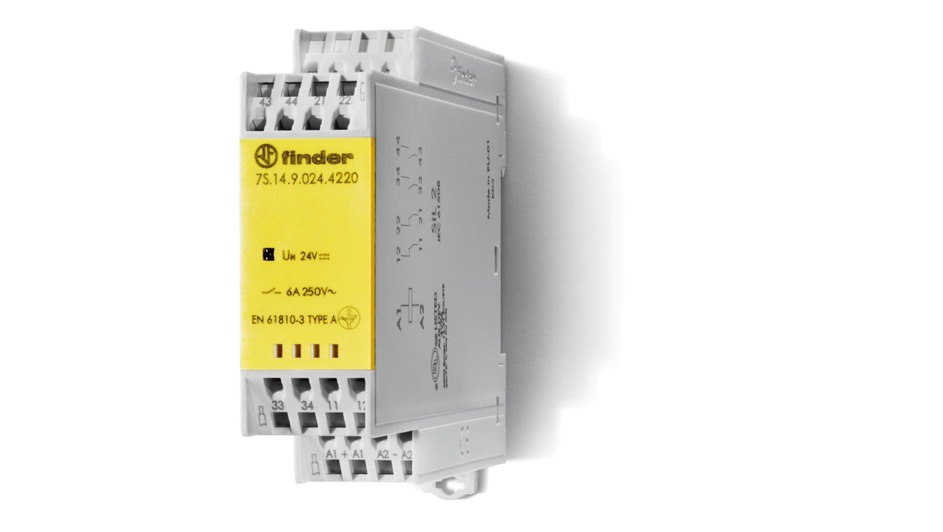 Przekaźnik z wymuszonym prowadzeniem styków 7S.14.9.024.4220