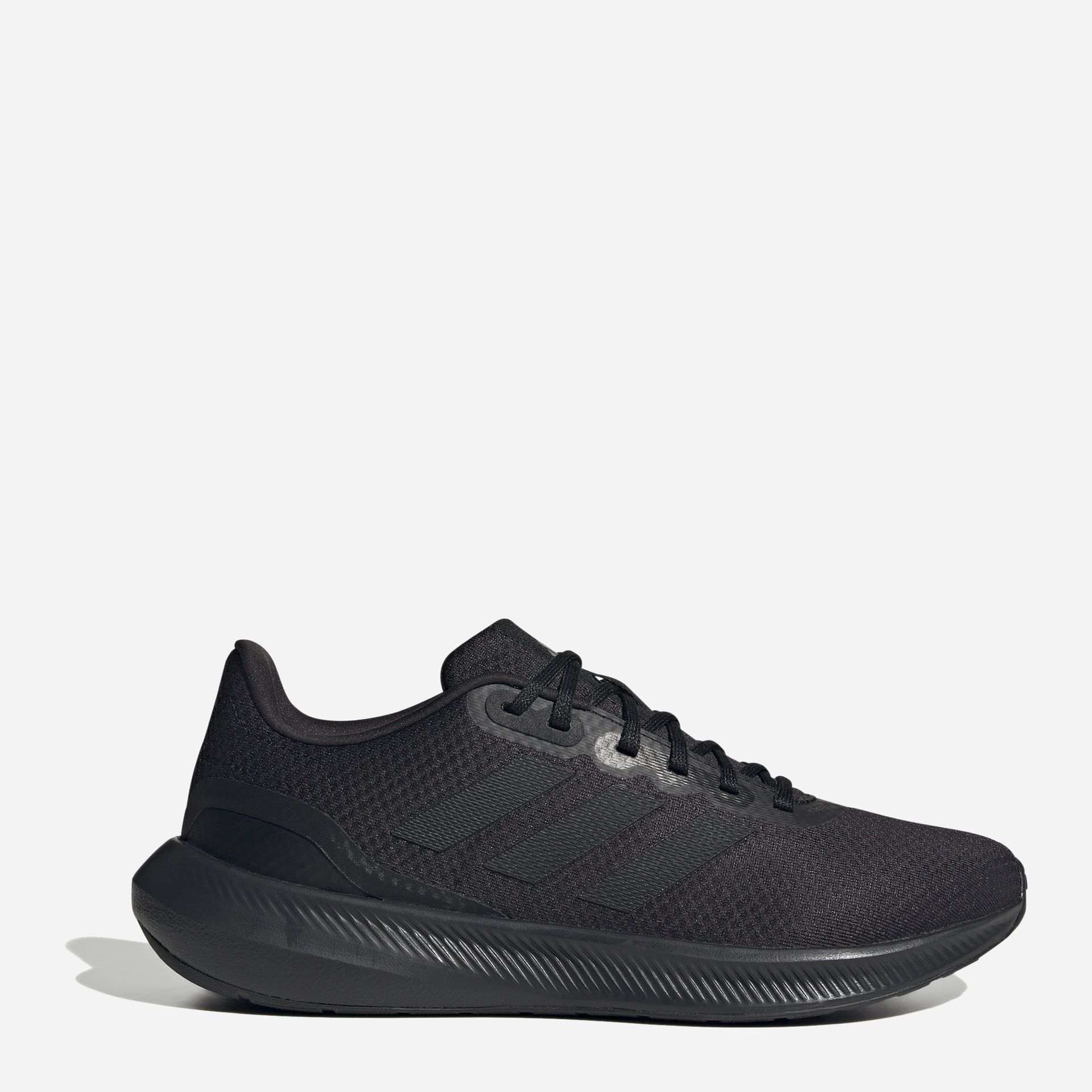 Buty do biegania męskie po asfalcie Adidas Runfalcon 3.0 HP7544 43.5 Czarne (4066748237692)