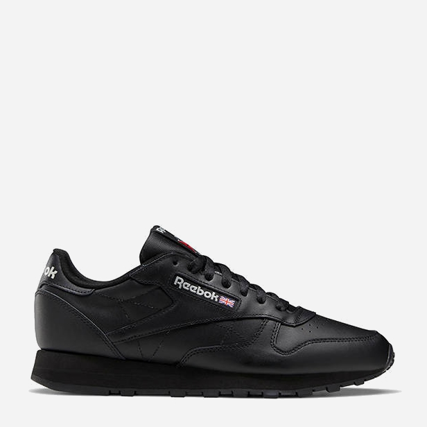 Męskie buty sportowe Reebok Classic Leather 100008494 41 (8.5US) 26.5 cm Czarne (4065419128086)