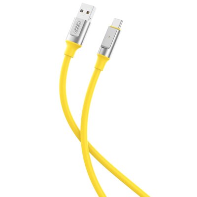 XO kabel NB251 USB - USB-C 1,0 m 6A zółty