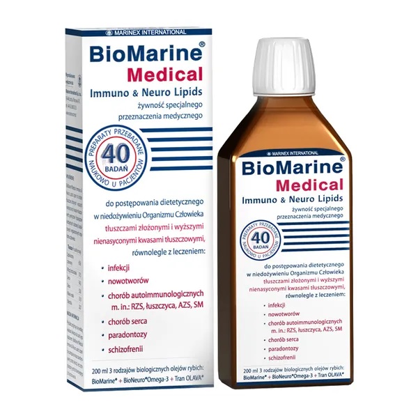 BioMarine Medical Immuno & Neuro Lipids, 200 ml