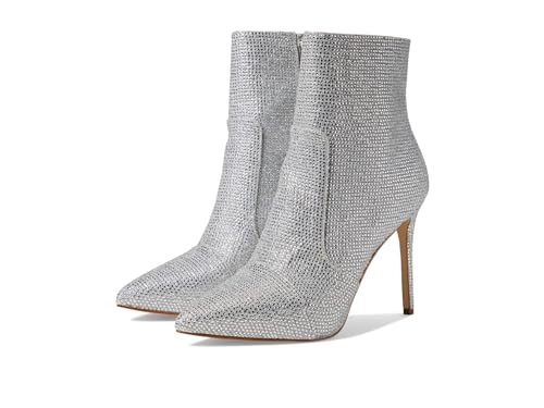 Michael Kors Rue Stiletto Bootie, Botki Damskie, Srebrny, 42.5 EU, Srebrny, 42.5 EU