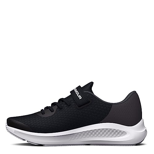 Under Armour Dziewczęce UA GPS Pursuit 3 Ac buty do biegania, Black Jet Gray White, 31.5 EU