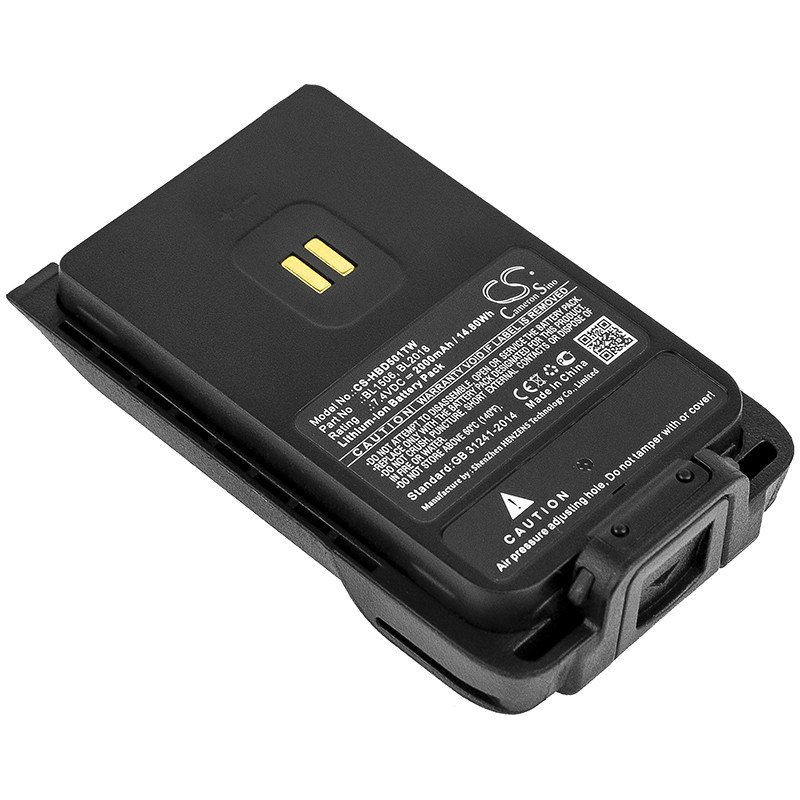 Hytera BD500 / BL1506 2000mAh 14.80Wh Li-Ion 7.4V (Cameron Sino)