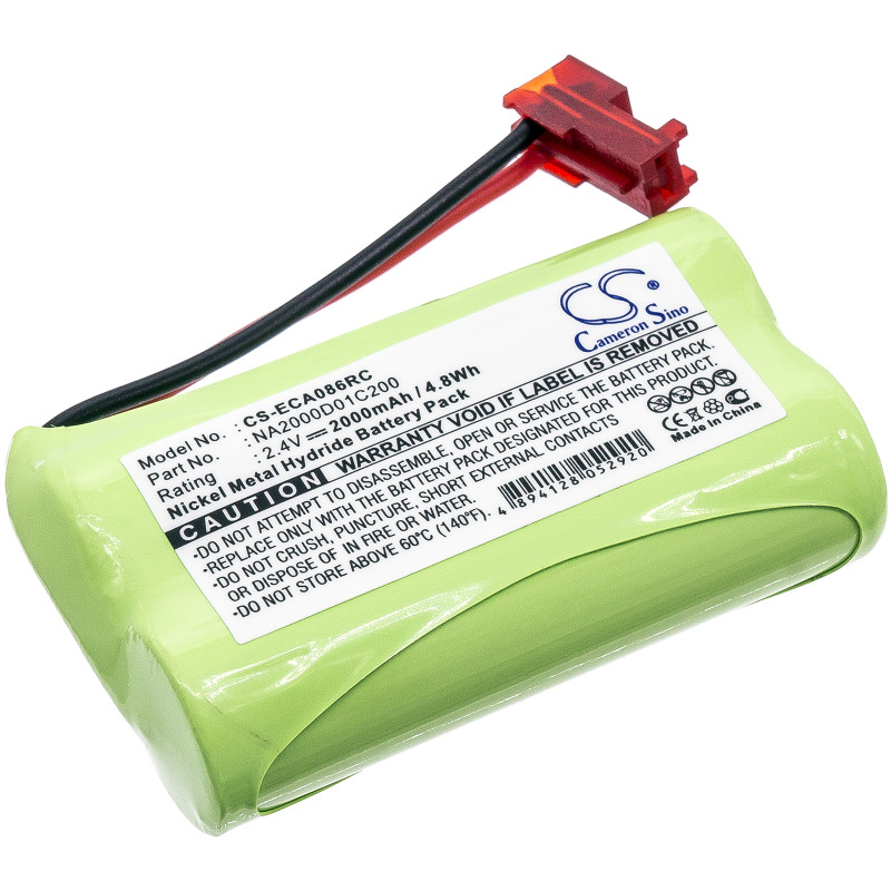 Earmuff Control VP EEHCVP AMFM / NA2000D01C200 2000mAh 4.80Wh Ni-MH 2.4V (Cameron Sino)