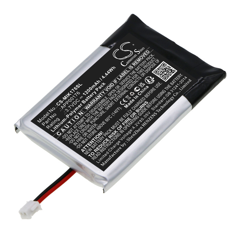Minn Kota iPilot Link Remote BT / APP00176 1200mAh 4.44Wh Li-Polymer 3.7V (Cameron Sino)