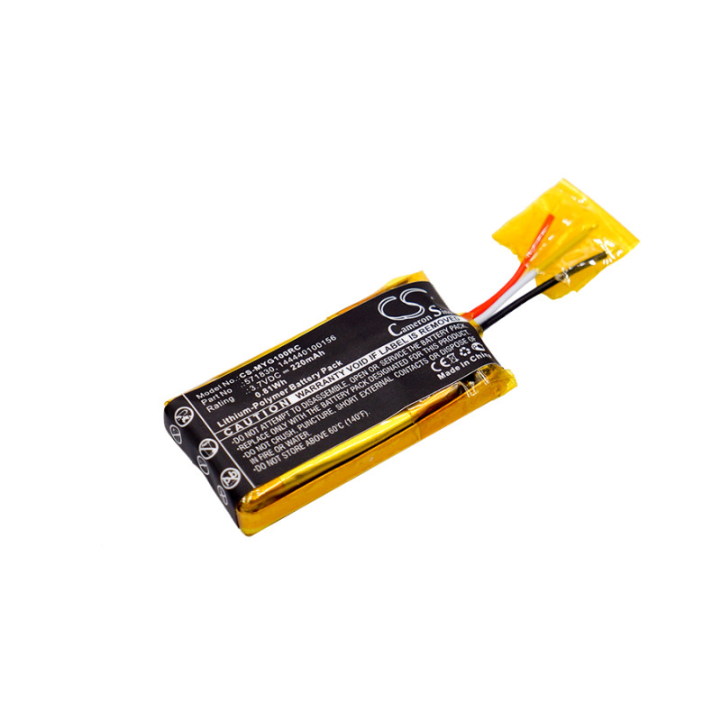 Myo Gesture Control Armband / 571830 220mAh 0.81Wh Li-Polymer 3.7V (Cameron Sino)