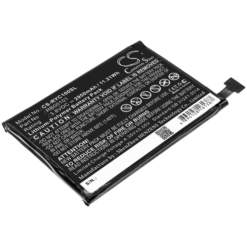 Ray Enterprises Ray Super Remote / RB00101 2950mAh 11.21Wh Li-Polymer 3.8V (Cameron Sino)
