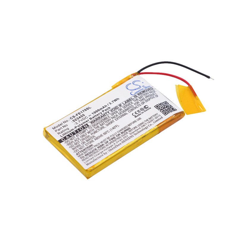Fiio E7 / 523455 1000mAh 3.70Wh Li-Polymer 3.7V (Cameron Sino)