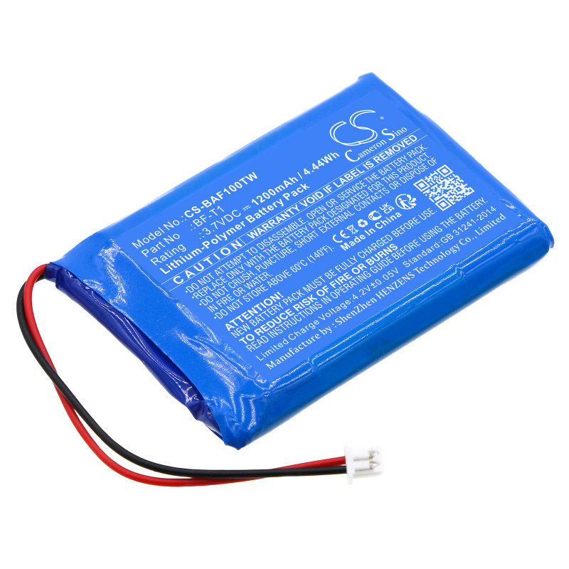 Baofeng T1 / BF-T1 1200mAh 4.44Wh Li-Polymer 3.7V (Cameron Sino)