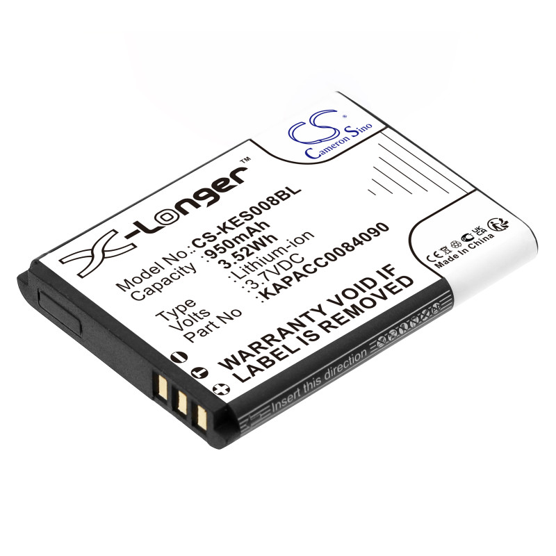 KAP ELSE eS-KAP-Ad VR / KAPACC0084090 950mAh 3.52Wh Li-Ion 3.7V (Cameron Sino)