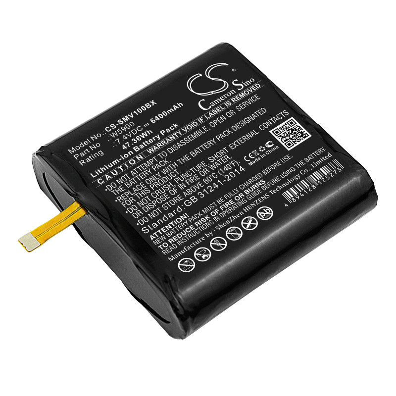Sunmi V1 / W5900 6400mAh 47.36Wh Li-Ion 7.4V (Cameron Sino)