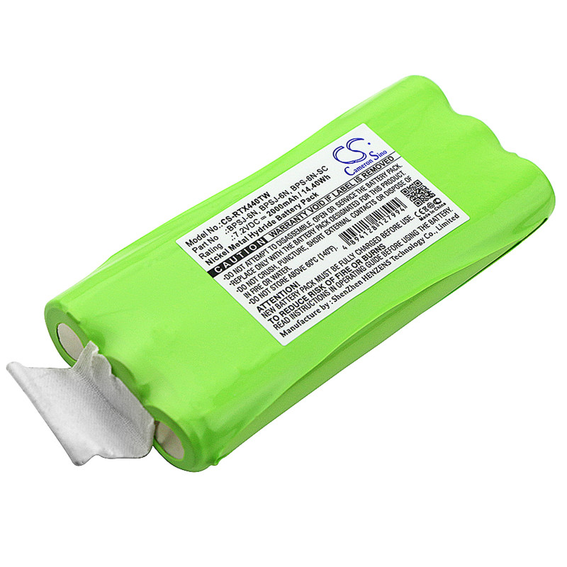 Ritron JMX 441D /BPSJ-6N 2000mAh 14.40Wh Ni-MH 7.2V (Cameron Sino)