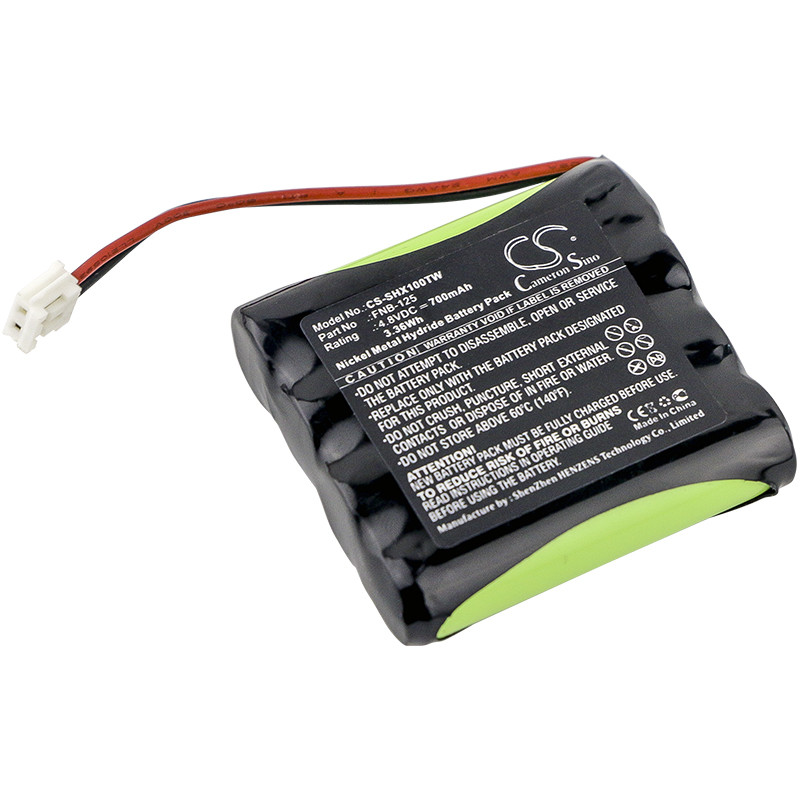 Standard Horizon HX100 / FNB-125 700mAh 3.36Wh Ni-MH 4.8V (Cameron Sino)