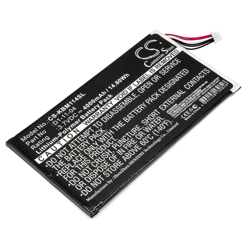 Kobo Vox / D1-11-04 4000mAh 14.80Wh Li-Polymer 3.7V (Cameron Sino)