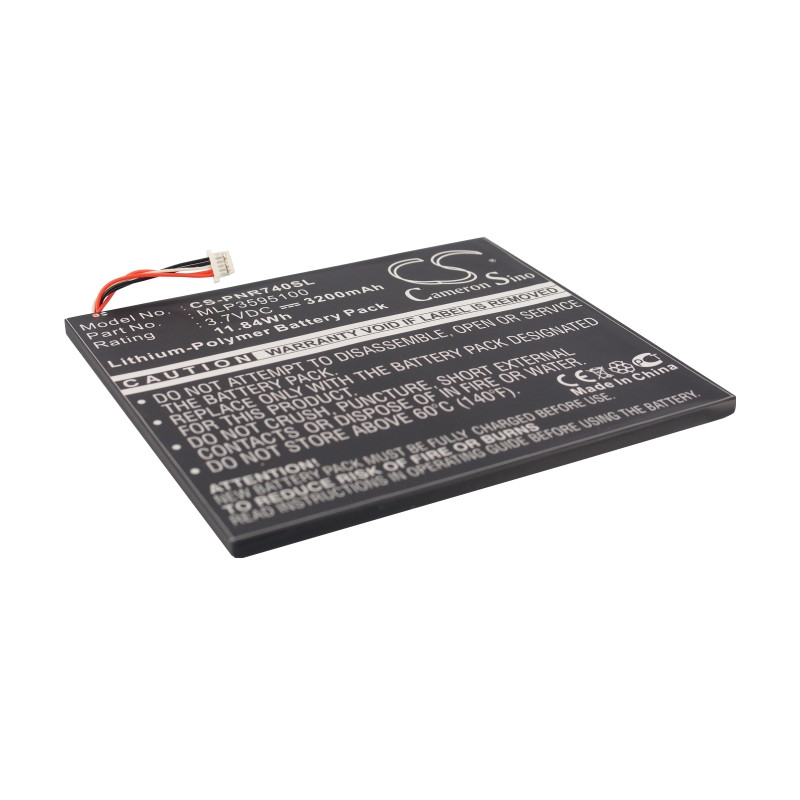 Pandigital Novel Tablet Color / MLP3595100 3200mAh 11.84Wh Li-Polymer 3.7V (Cameron Sino)