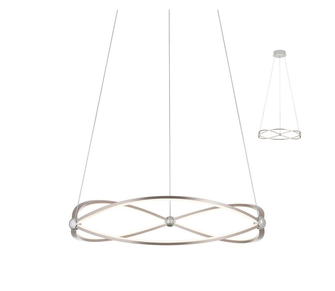 Redo 01-2251 - LED Żyrandol ściemnialny na lince QUARK LED/43W/230V 3000K chrom