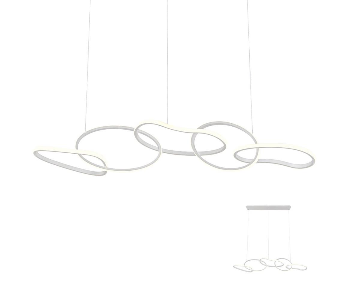 Redo 01-2597 - LED Żyrandol ściemnialny na lince BIAS LED/108,6W/230V 3000K biały