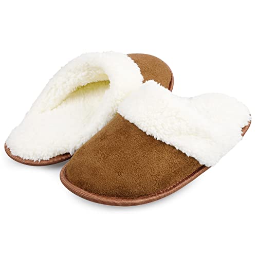 riemot Unisex zimowe ciepłe kapcie filcowe, styl 4, 38/39 EU
