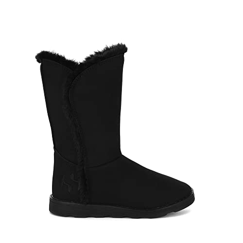 SUPERGA 4034 dzieci Faux zamszowe, Buty dziecięce, Total Black, 31 EU, Total Black