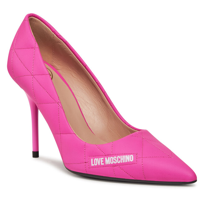 Szpilki LOVE MOSCHINO JA10369G1IIE0604 Fuxia