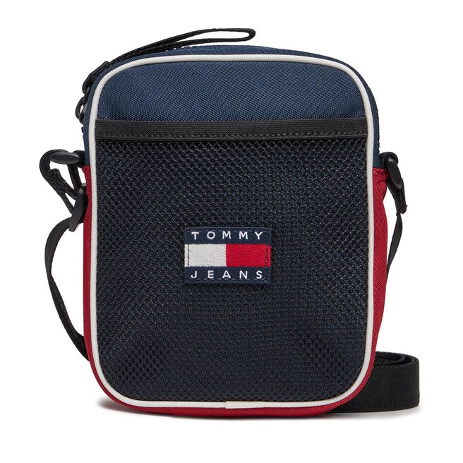 Saszetka Tommy Jeans Tjm Heritage Reporter AM0AM11959 Granatowy