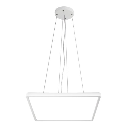 Bastia D45 lampa wisząca 1xLED/45W biała PND-83625-450S-45W-WH